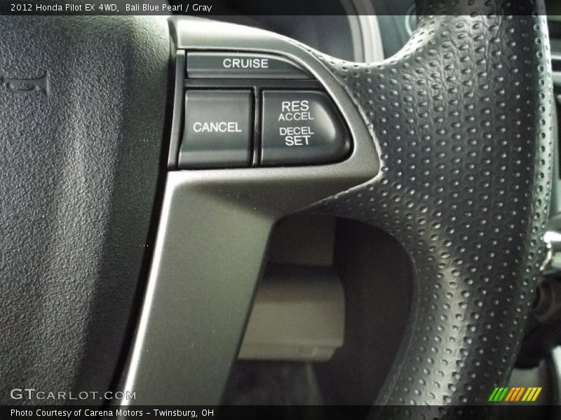 Bali Blue Pearl / Gray 2012 Honda Pilot EX 4WD