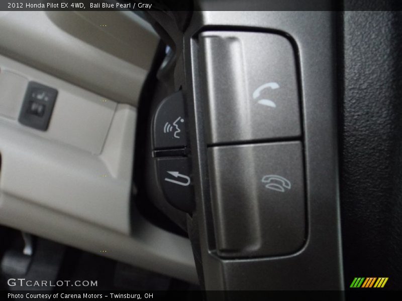 Bali Blue Pearl / Gray 2012 Honda Pilot EX 4WD