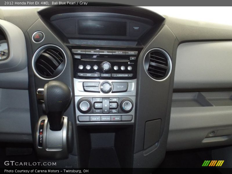 Bali Blue Pearl / Gray 2012 Honda Pilot EX 4WD