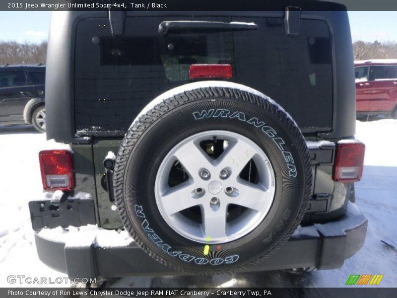 Tank / Black 2015 Jeep Wrangler Unlimited Sport 4x4