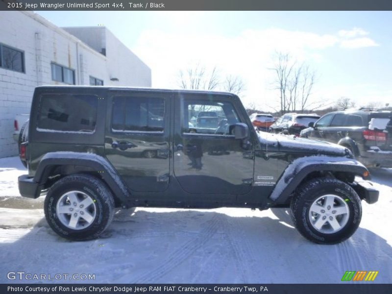 Tank / Black 2015 Jeep Wrangler Unlimited Sport 4x4