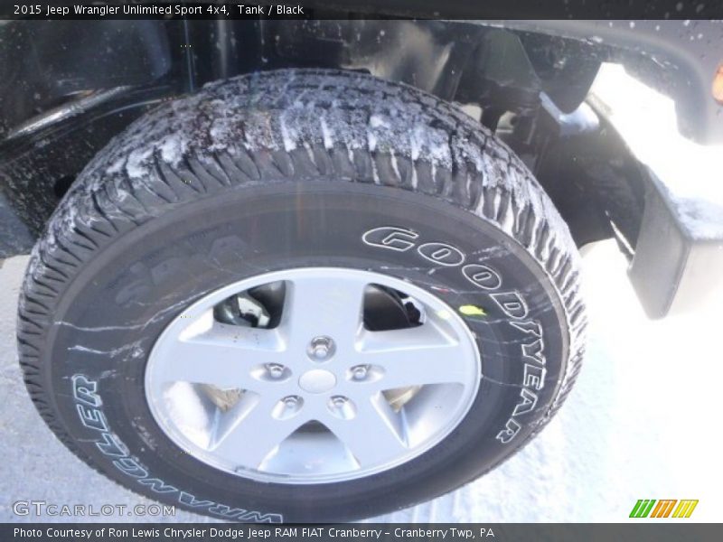 Tank / Black 2015 Jeep Wrangler Unlimited Sport 4x4