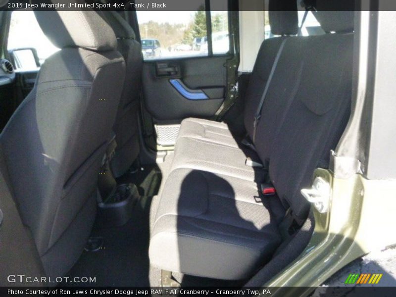Tank / Black 2015 Jeep Wrangler Unlimited Sport 4x4