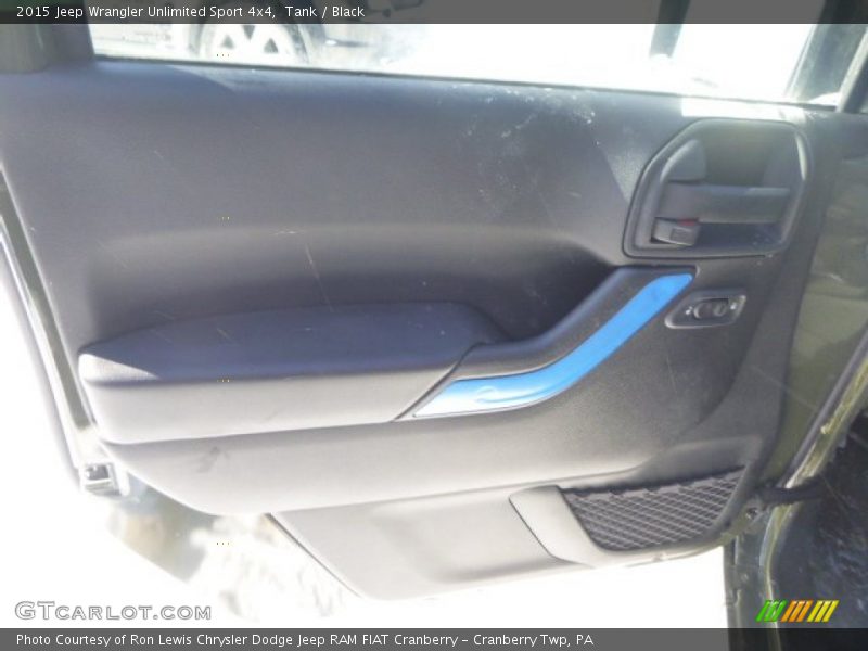 Tank / Black 2015 Jeep Wrangler Unlimited Sport 4x4