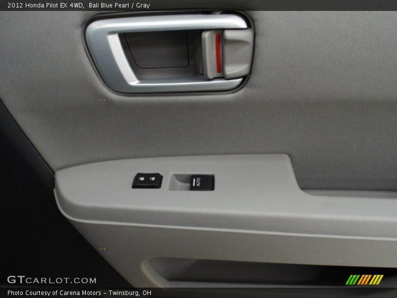 Bali Blue Pearl / Gray 2012 Honda Pilot EX 4WD