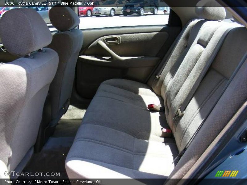 Sailfin Blue Metallic / Oak 2000 Toyota Camry LE