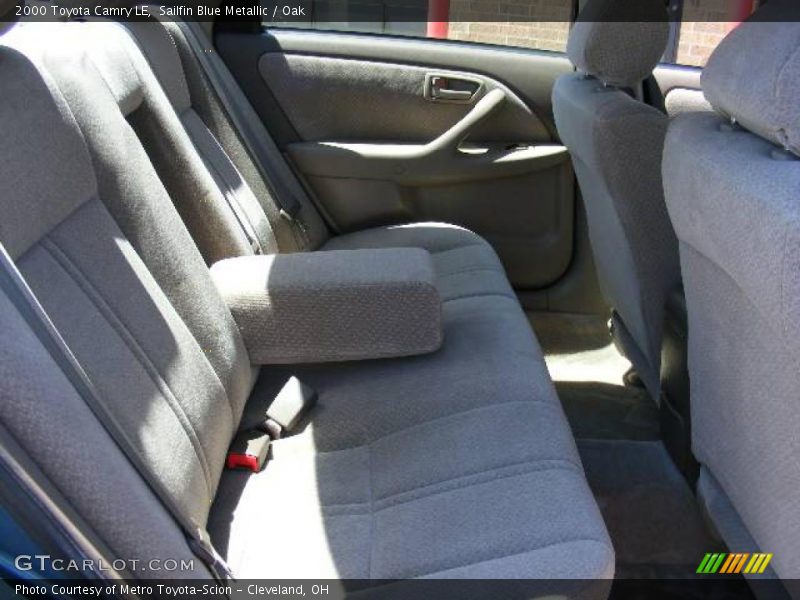 Sailfin Blue Metallic / Oak 2000 Toyota Camry LE