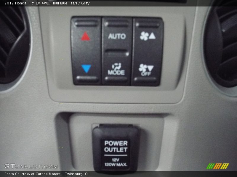 Bali Blue Pearl / Gray 2012 Honda Pilot EX 4WD