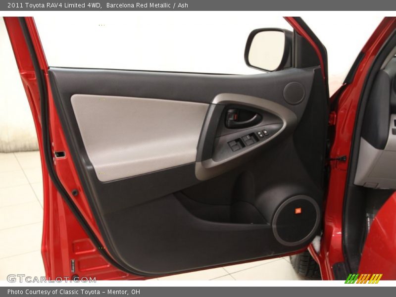 Barcelona Red Metallic / Ash 2011 Toyota RAV4 Limited 4WD