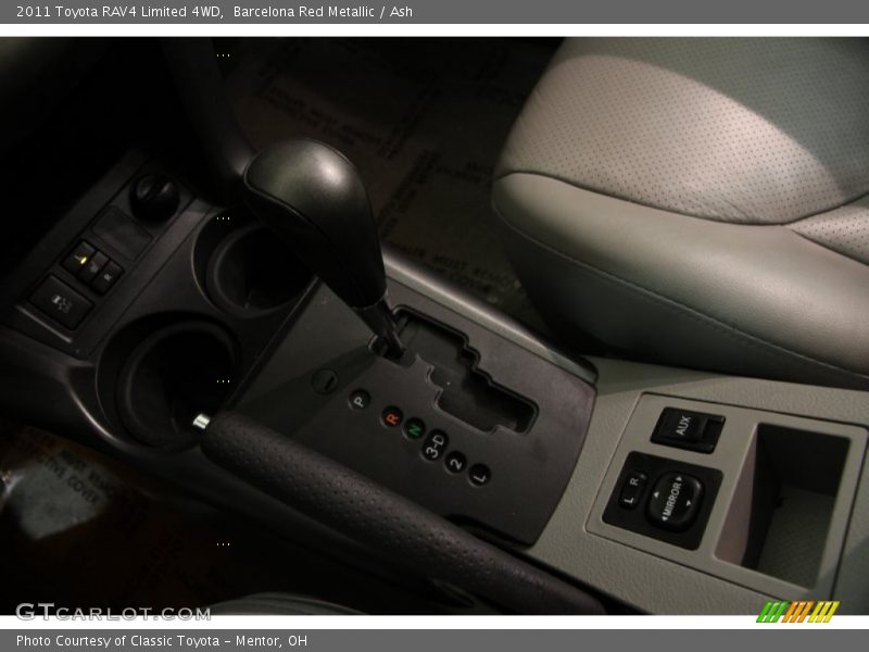 Barcelona Red Metallic / Ash 2011 Toyota RAV4 Limited 4WD