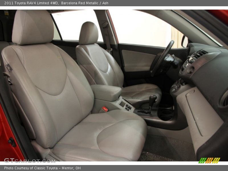 Barcelona Red Metallic / Ash 2011 Toyota RAV4 Limited 4WD