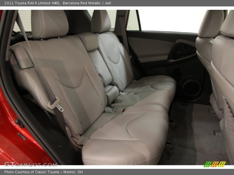 Barcelona Red Metallic / Ash 2011 Toyota RAV4 Limited 4WD