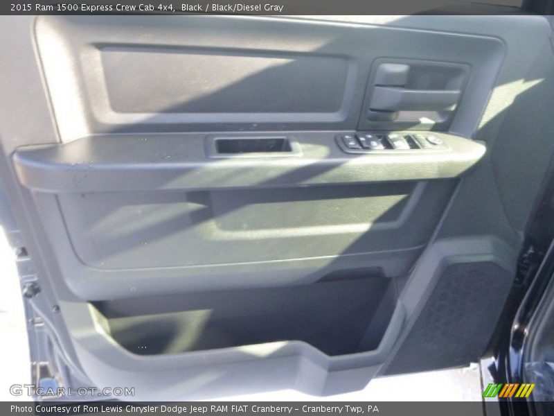 Black / Black/Diesel Gray 2015 Ram 1500 Express Crew Cab 4x4