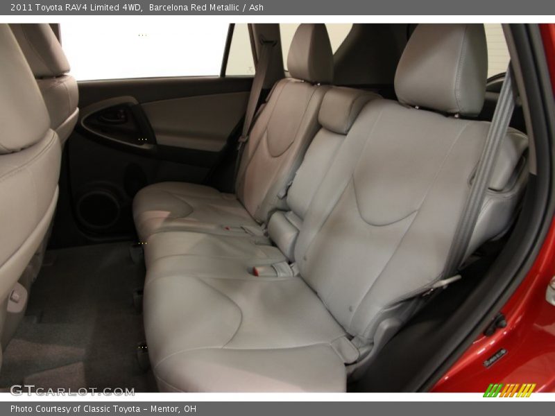 Barcelona Red Metallic / Ash 2011 Toyota RAV4 Limited 4WD