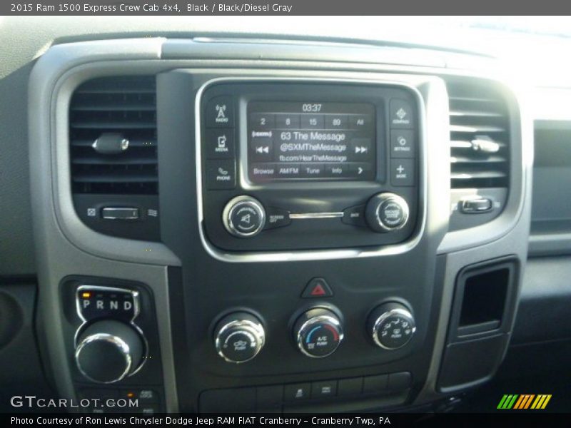 Black / Black/Diesel Gray 2015 Ram 1500 Express Crew Cab 4x4