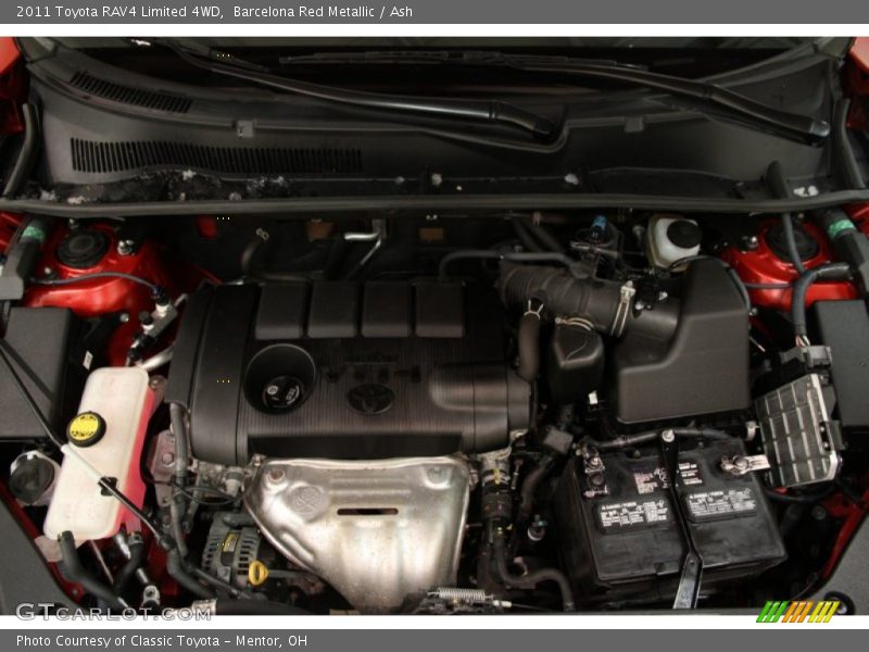 Barcelona Red Metallic / Ash 2011 Toyota RAV4 Limited 4WD