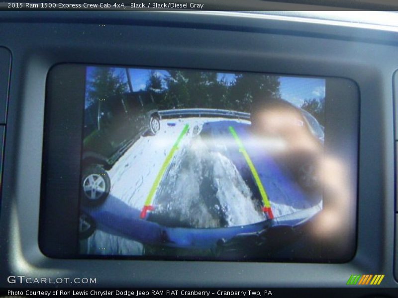 Black / Black/Diesel Gray 2015 Ram 1500 Express Crew Cab 4x4