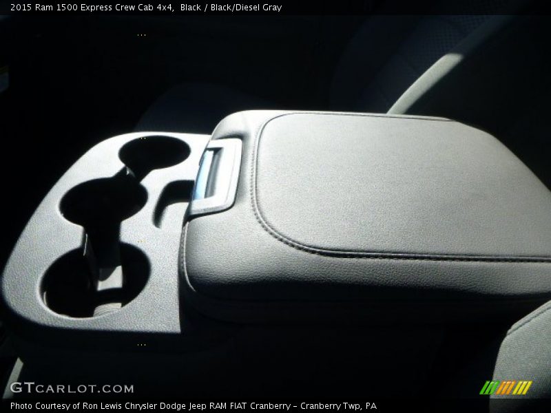 Black / Black/Diesel Gray 2015 Ram 1500 Express Crew Cab 4x4