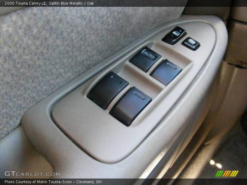 Sailfin Blue Metallic / Oak 2000 Toyota Camry LE
