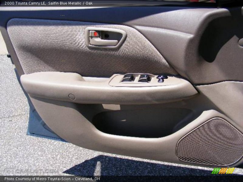 Sailfin Blue Metallic / Oak 2000 Toyota Camry LE
