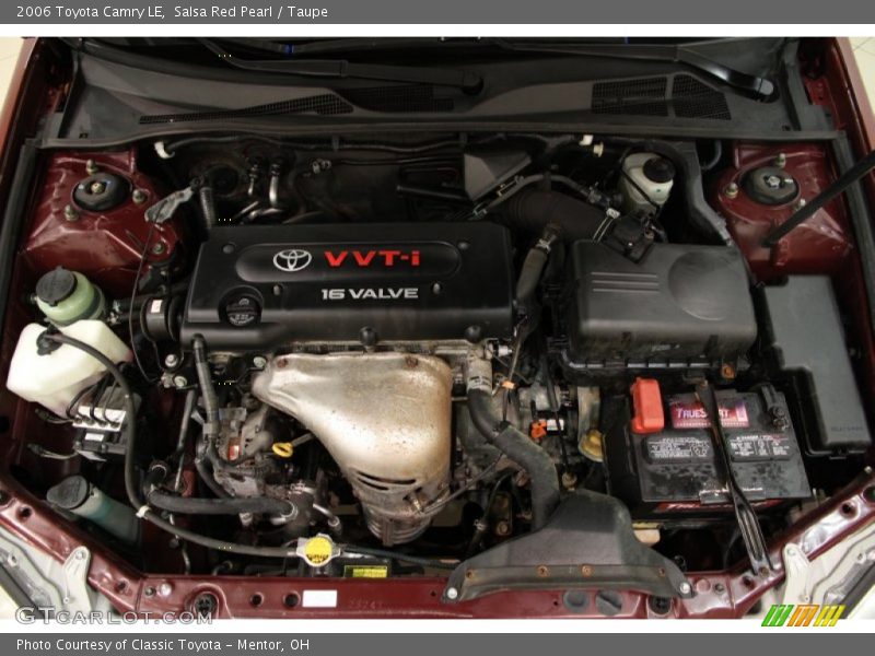 Salsa Red Pearl / Taupe 2006 Toyota Camry LE