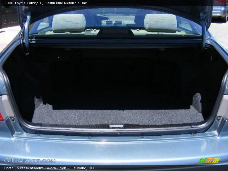 Sailfin Blue Metallic / Oak 2000 Toyota Camry LE