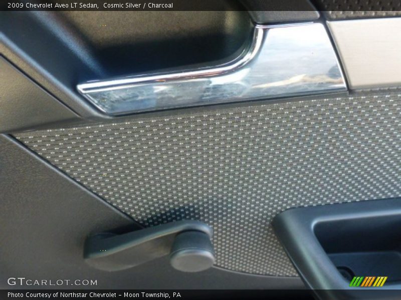 Cosmic Silver / Charcoal 2009 Chevrolet Aveo LT Sedan