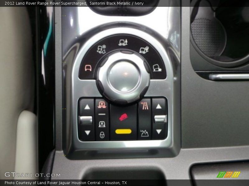 Santorini Black Metallic / Ivory 2012 Land Rover Range Rover Supercharged
