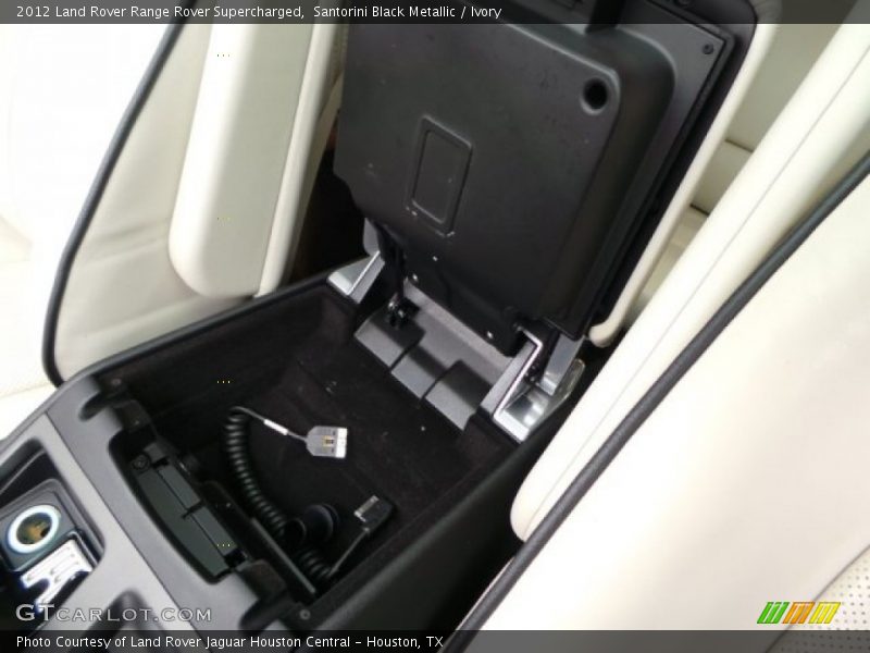 Santorini Black Metallic / Ivory 2012 Land Rover Range Rover Supercharged
