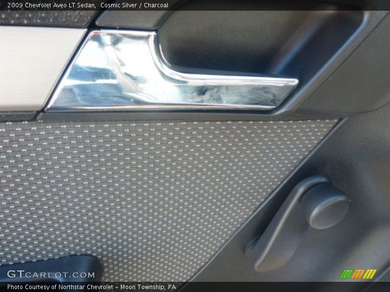 Cosmic Silver / Charcoal 2009 Chevrolet Aveo LT Sedan