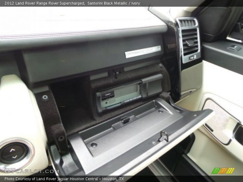 Santorini Black Metallic / Ivory 2012 Land Rover Range Rover Supercharged
