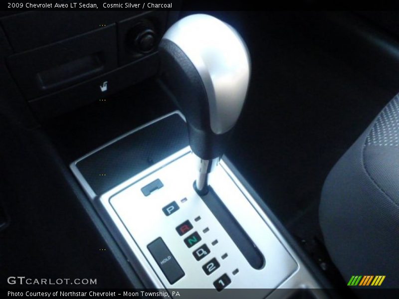 Cosmic Silver / Charcoal 2009 Chevrolet Aveo LT Sedan