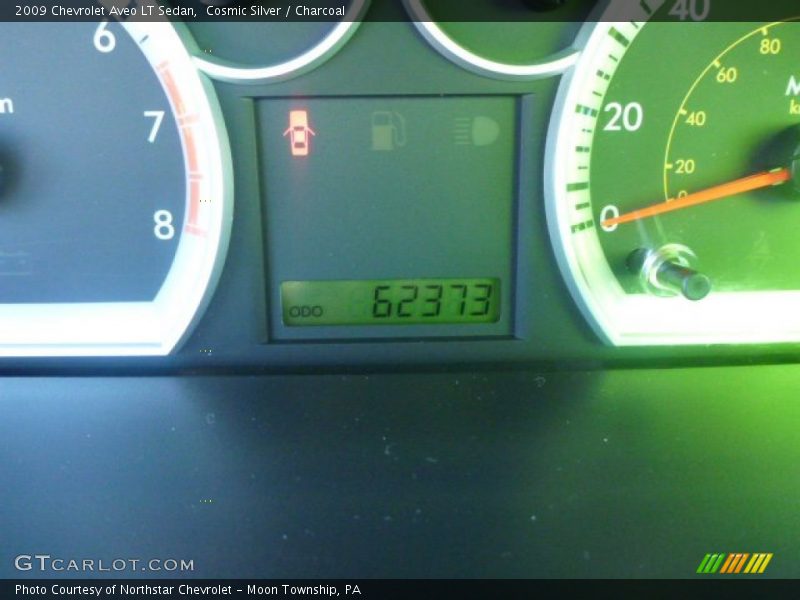 Cosmic Silver / Charcoal 2009 Chevrolet Aveo LT Sedan