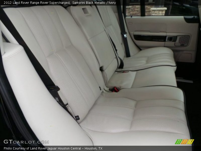 Santorini Black Metallic / Ivory 2012 Land Rover Range Rover Supercharged