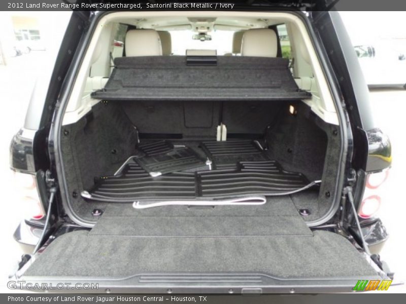 Santorini Black Metallic / Ivory 2012 Land Rover Range Rover Supercharged