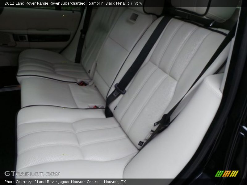 Santorini Black Metallic / Ivory 2012 Land Rover Range Rover Supercharged