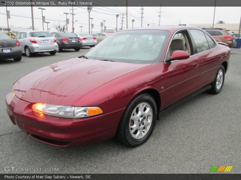 Ruby Red / Neutral 2002 Oldsmobile Intrigue GL