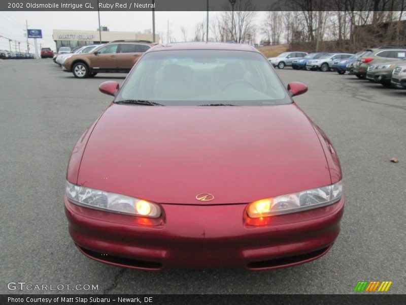 Ruby Red / Neutral 2002 Oldsmobile Intrigue GL