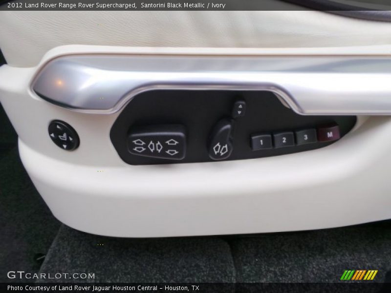 Santorini Black Metallic / Ivory 2012 Land Rover Range Rover Supercharged