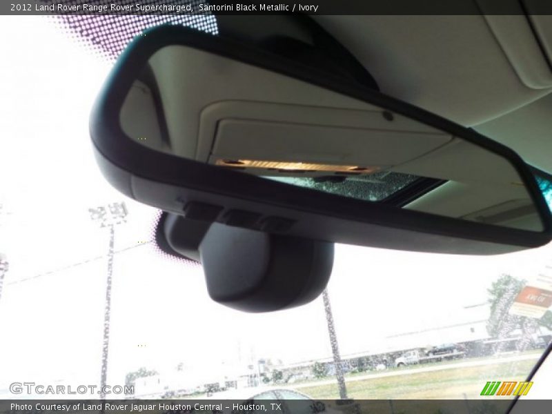 Santorini Black Metallic / Ivory 2012 Land Rover Range Rover Supercharged