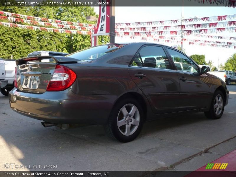 Phantom Gray Pearl / Dark Charcoal 2003 Toyota Camry LE