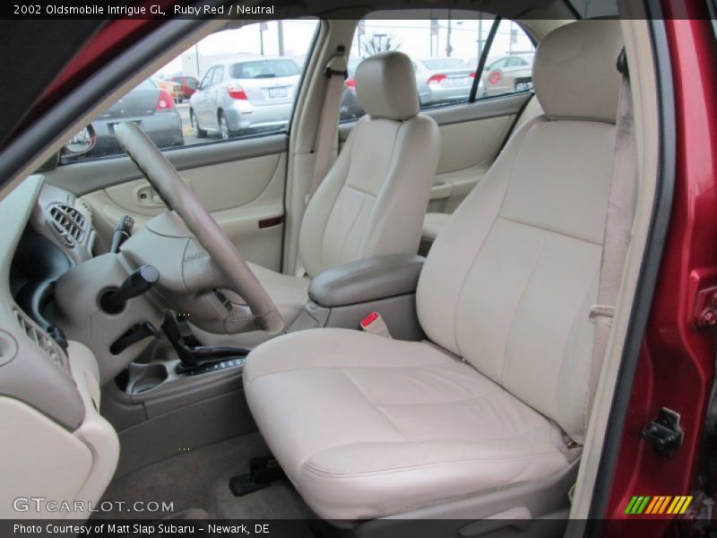 Ruby Red / Neutral 2002 Oldsmobile Intrigue GL