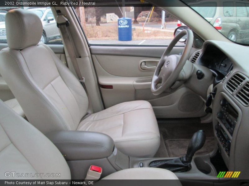 Ruby Red / Neutral 2002 Oldsmobile Intrigue GL