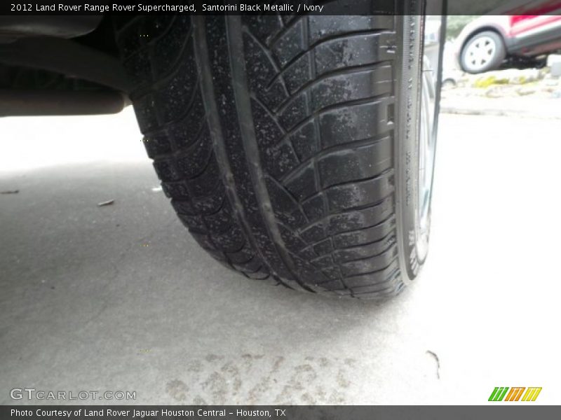 Santorini Black Metallic / Ivory 2012 Land Rover Range Rover Supercharged