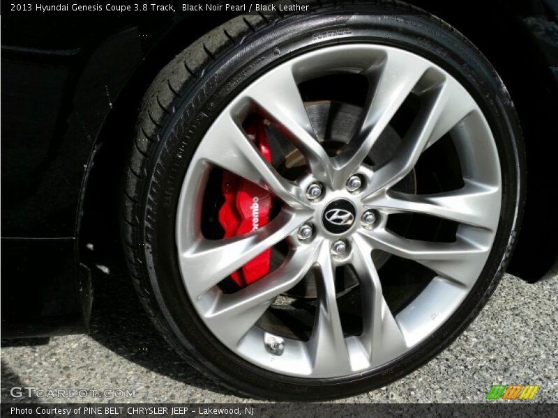 Black Noir Pearl / Black Leather 2013 Hyundai Genesis Coupe 3.8 Track