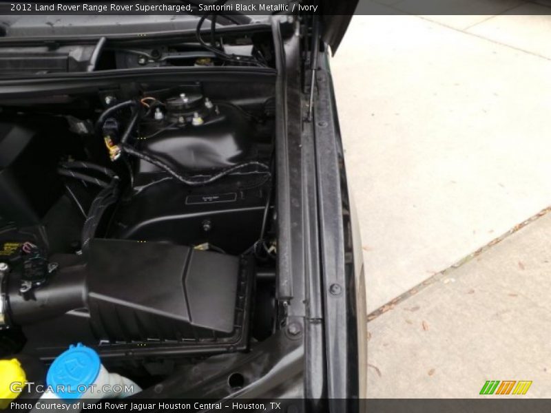 Santorini Black Metallic / Ivory 2012 Land Rover Range Rover Supercharged