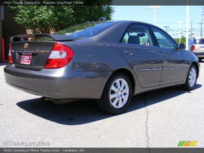 Phantom Gray Pearl / Stone 2003 Toyota Camry XLE