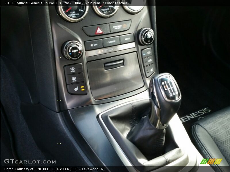 Black Noir Pearl / Black Leather 2013 Hyundai Genesis Coupe 3.8 Track