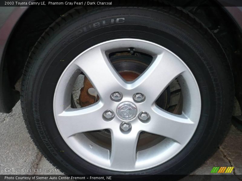 Phantom Gray Pearl / Dark Charcoal 2003 Toyota Camry LE