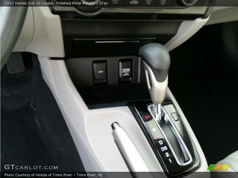 Polished Metal Metallic / Gray 2013 Honda Civic LX Coupe